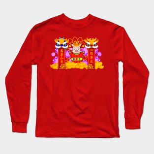 CNY: FORTUNE BLESSINGS Long Sleeve T-Shirt